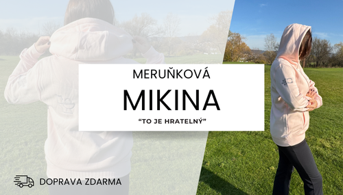 Mikina meruňková ČGK, dámská vel. XL